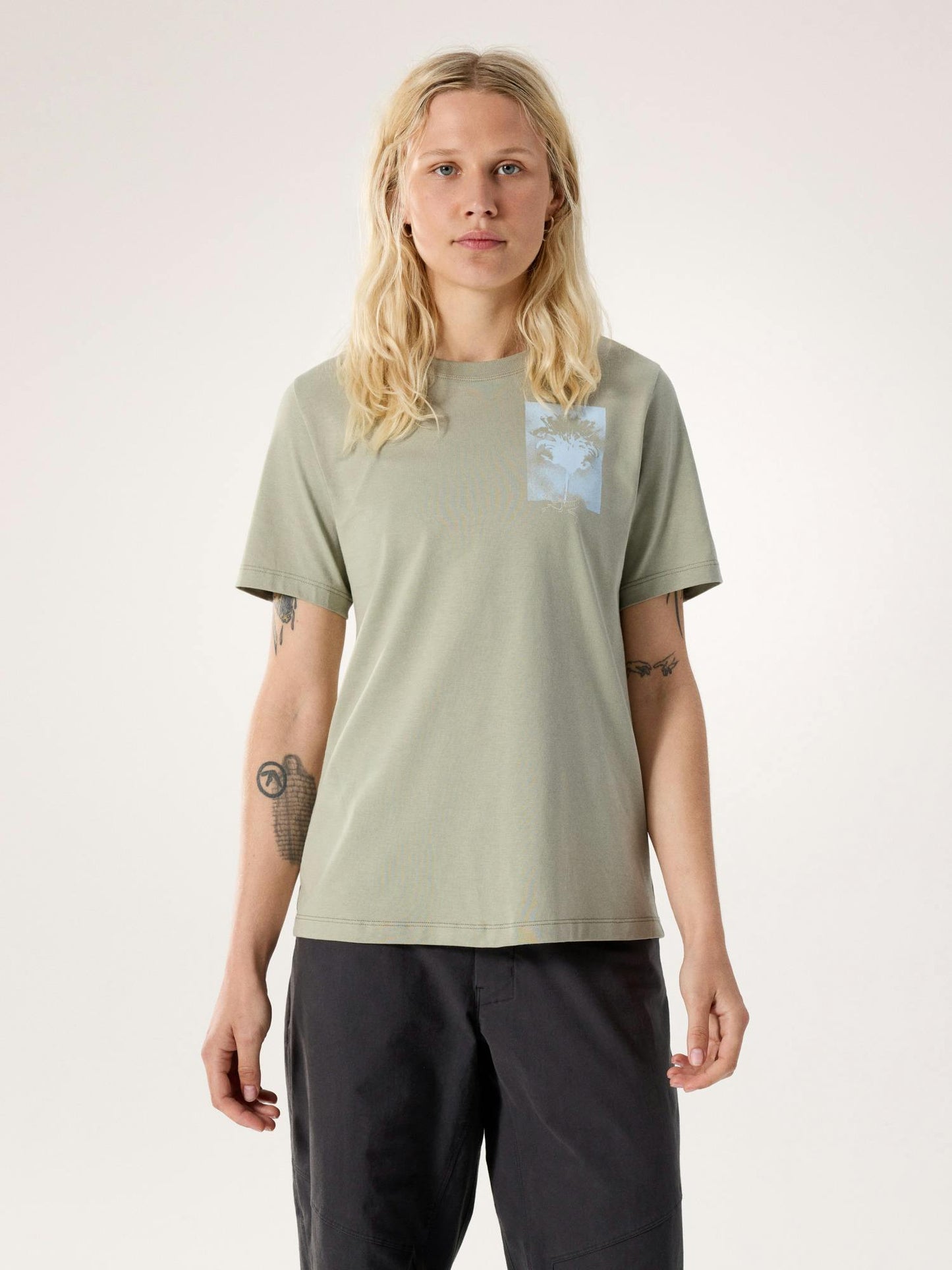 Arcteryx Kragg SL Cotton Superbloom Crew Shirt SS Women's