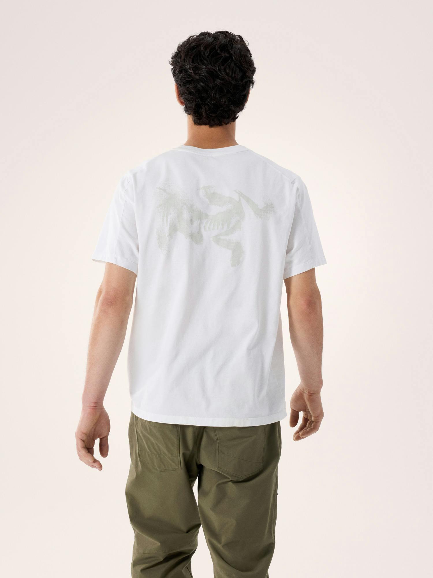 Arcteryx Kragg SL Cotton Blurred Bird Shirt SS Men's